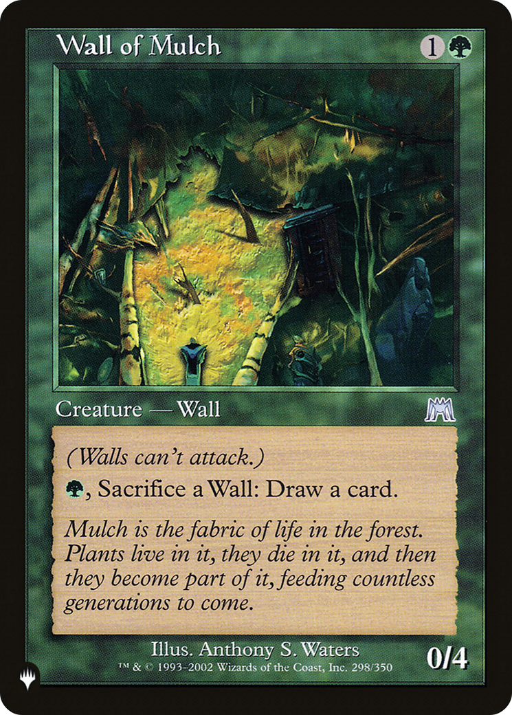 Wall of Mulch [The List Reprints] | Exor Games Summserside