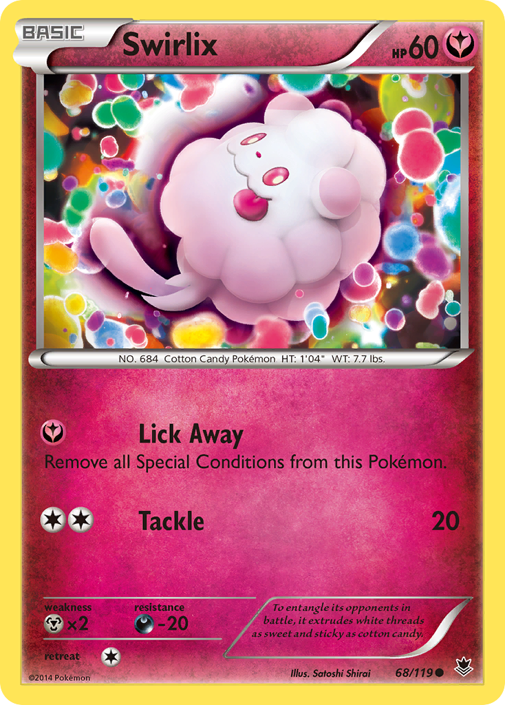 Swirlix (68/119) [XY: Phantom Forces] | Exor Games Summserside