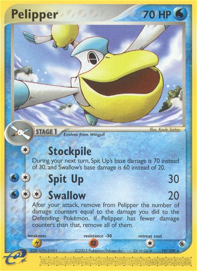 Pelipper (19/109) [EX: Ruby & Sapphire] | Exor Games Summserside