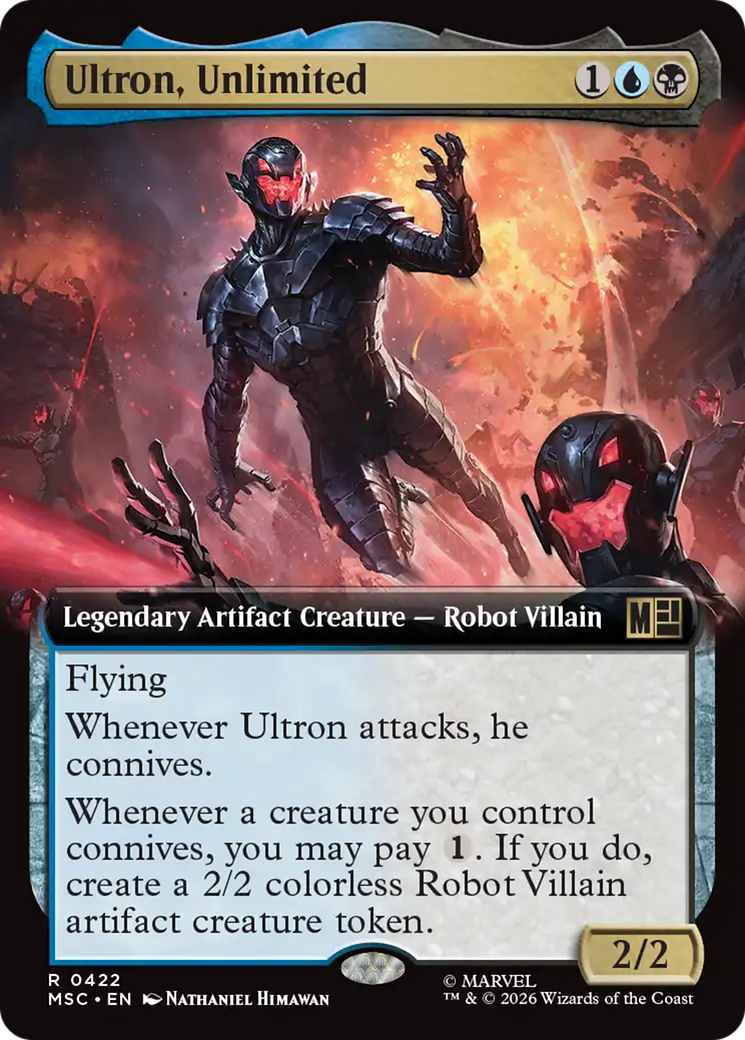 Ultron, Unlimited (Extended Art) [Marvel Super Heroes Commander] | Exor Games Summserside