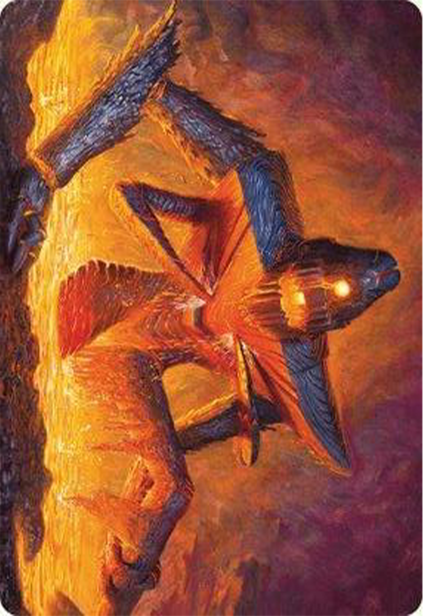 Molten Gatekeeper Art Card [Modern Horizons 3 Art Series] | Exor Games Summserside