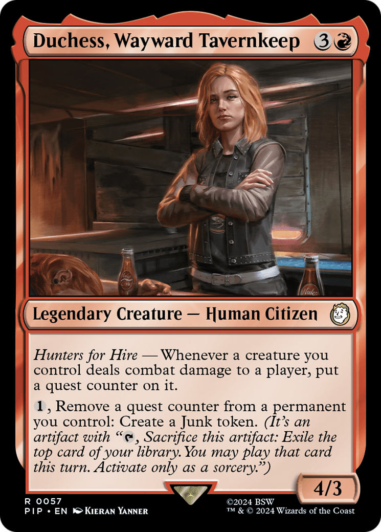 Duchess, Wayward Tavernkeep [Fallout] | Exor Games Summserside