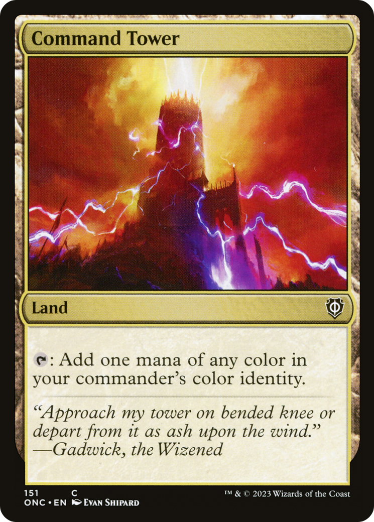 Command Tower [Phyrexia: All Will Be One Commander] | Exor Games Summserside