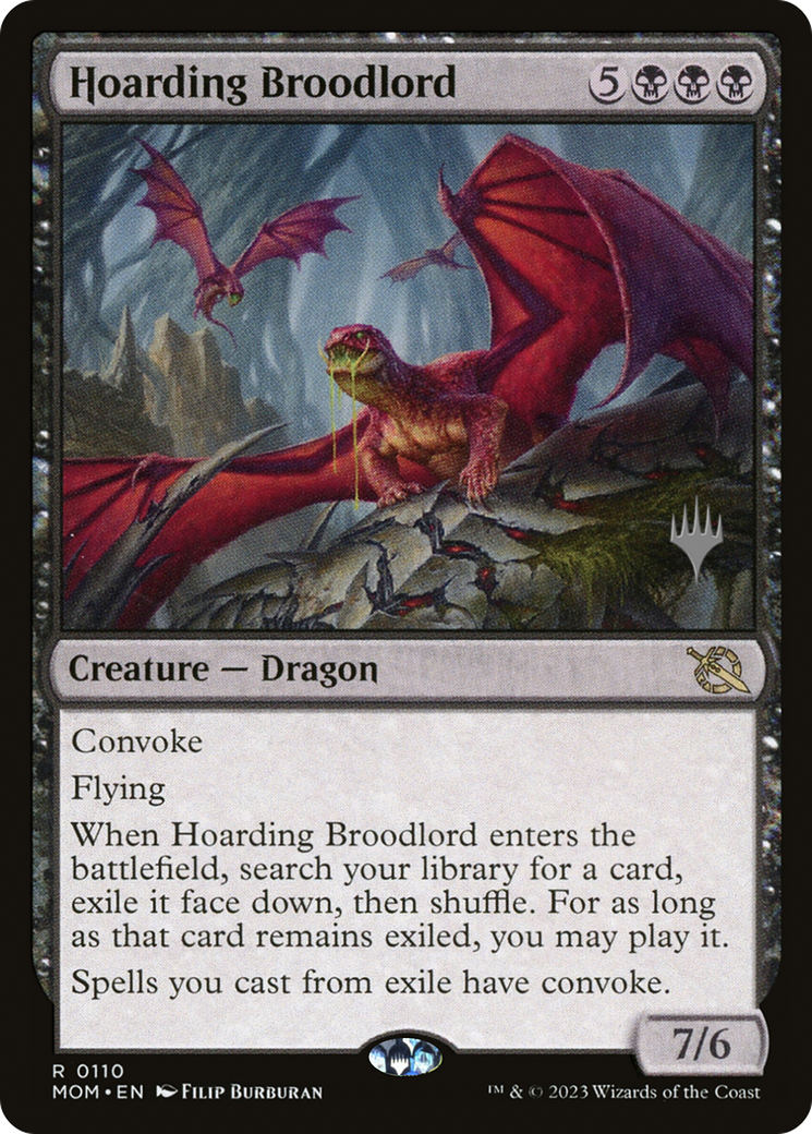 Hoarding Broodlord (Promo Pack) [March of the Machine Promos] | Exor Games Summserside