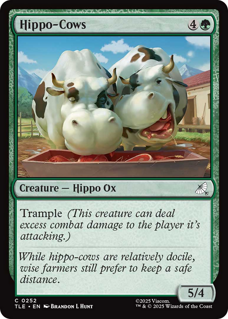 Hippo-Cows [Avatar: The Last Airbender: Eternal-Legal] | Exor Games Summserside