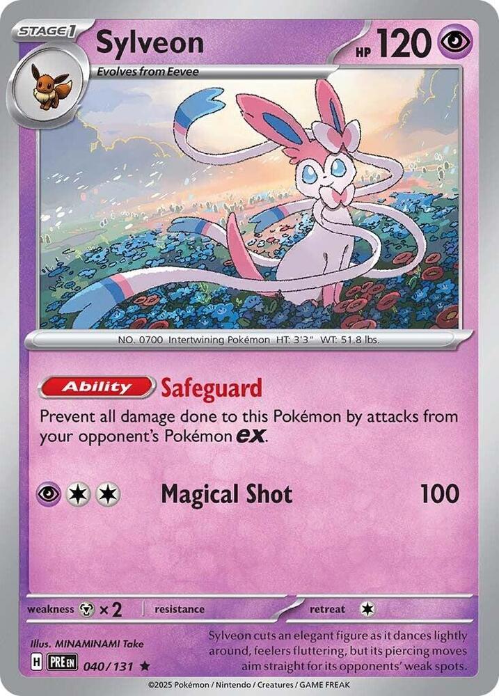 Sylveon (040/131) [Scarlet & Violet: Prismatic Evolutions] | Exor Games Summserside