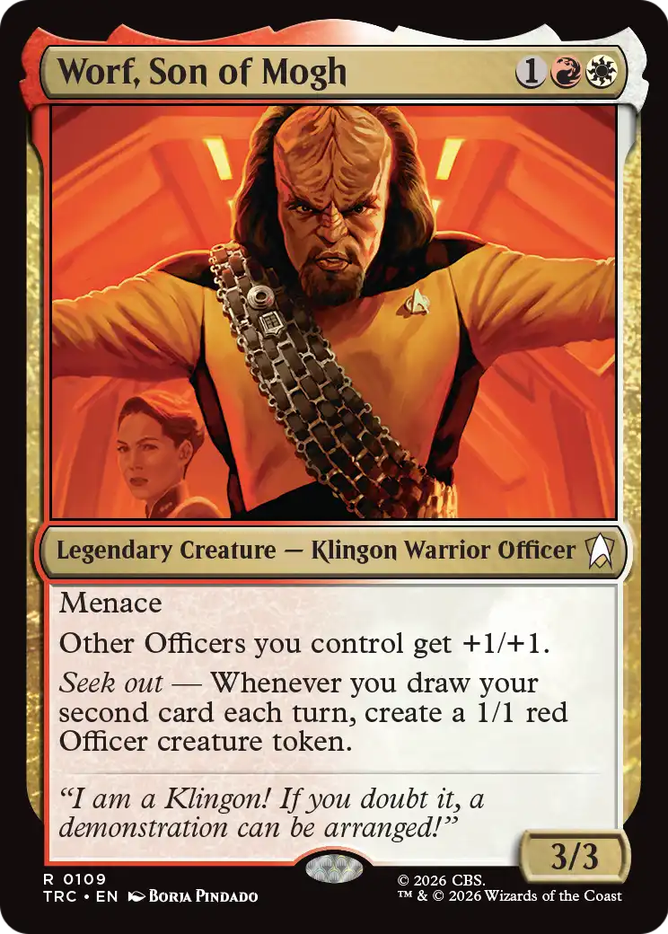Worf, Son of Mogh [Star Trek Commander] | Exor Games Summserside