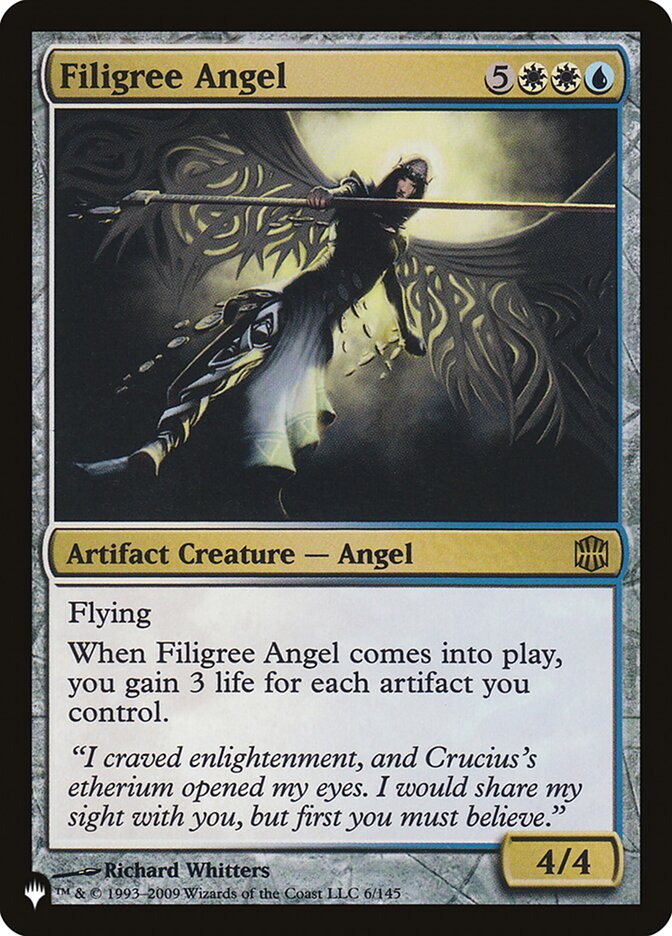 Filigree Angel [The List] | Exor Games Summserside