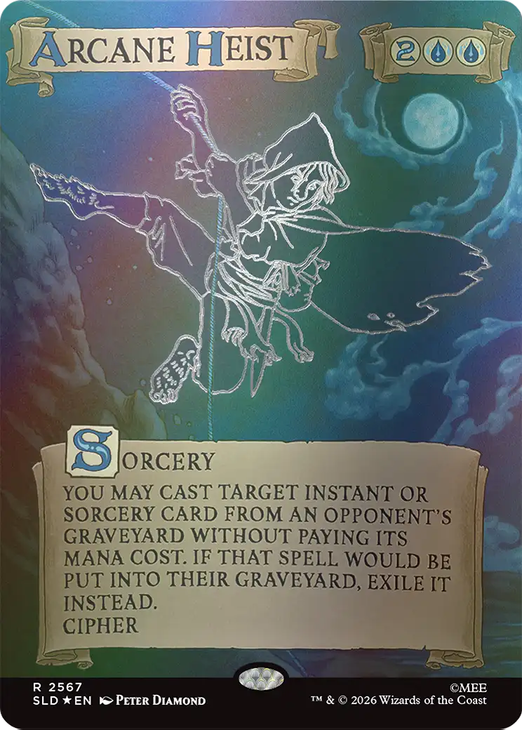 Arcane Heist (Out Of Sight Foil) [Secret Lair Drop Series] | Exor Games Summserside
