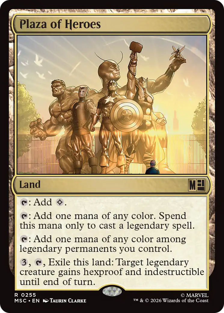 Plaza of Heroes [Marvel Super Heroes Commander] | Exor Games Summserside