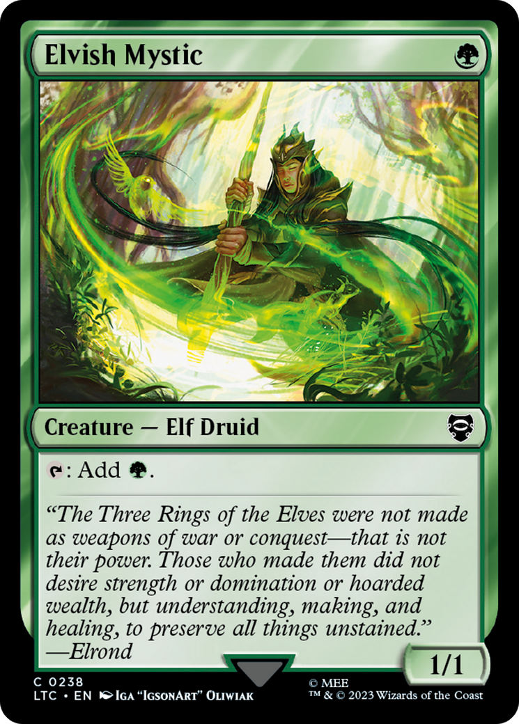 Elvish Mystic [The Lord of the Rings: Tales of Middle-Earth Commander] | Exor Games Summserside