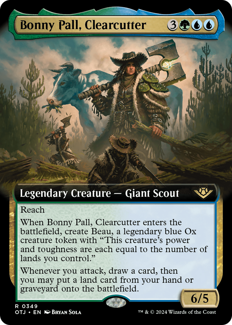 Bonny Pall, Clearcutter (Extended Art) [Outlaws of Thunder Junction] | Exor Games Summserside