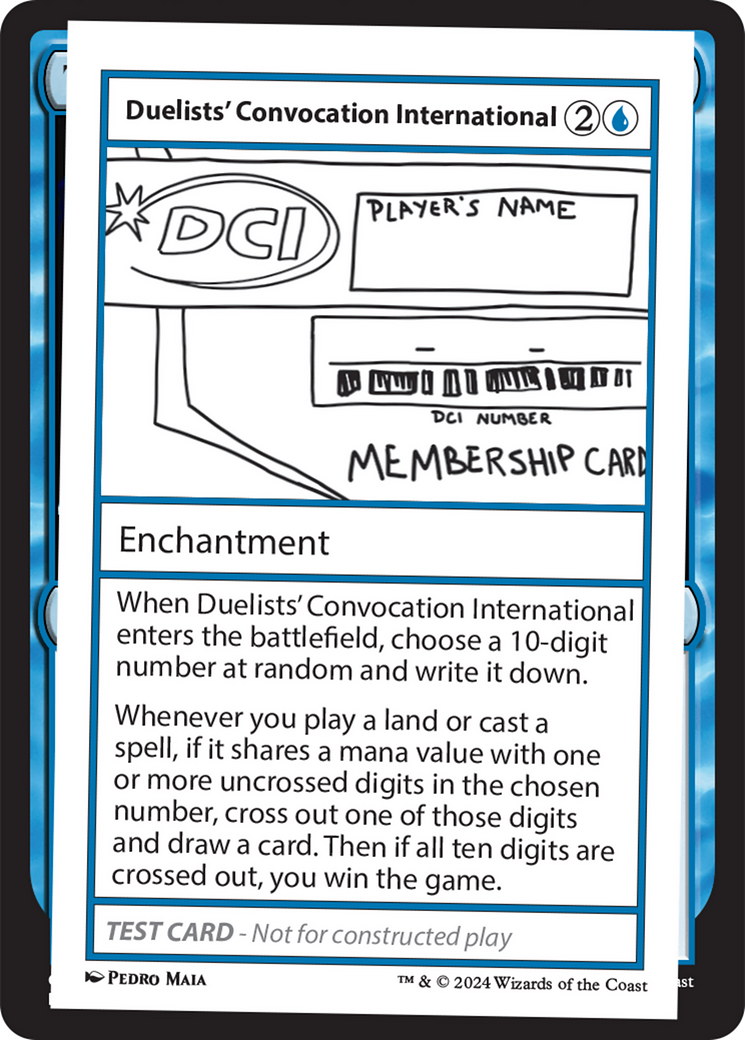 Duelists' Convocation International [Mystery Booster 2 Playtest Cards] | Exor Games Summserside