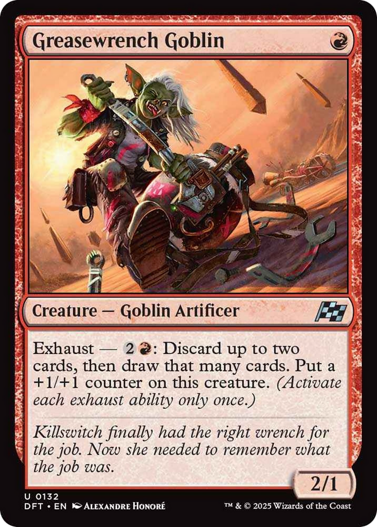Greasewrench Goblin [Aetherdrift] | Exor Games Summserside