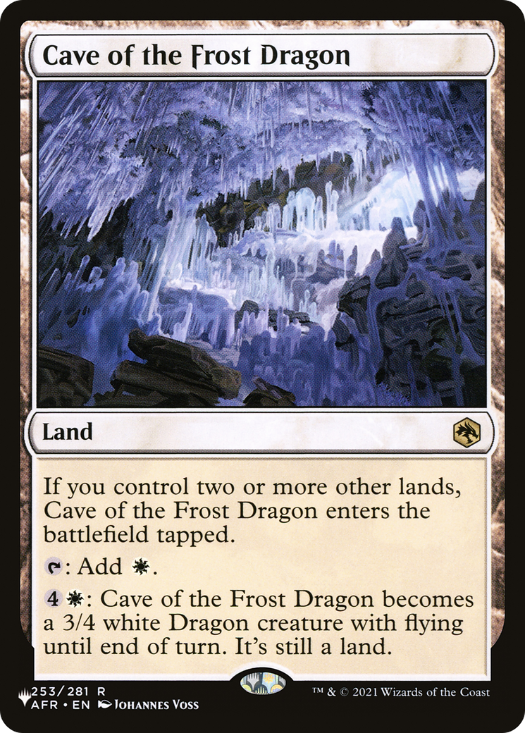 Cave of the Frost Dragon [The List] | Exor Games Summserside