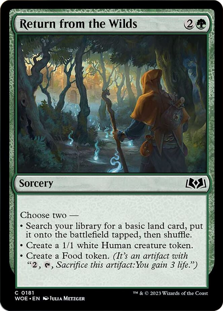 Return from the Wilds [Wilds of Eldraine] | Exor Games Summserside