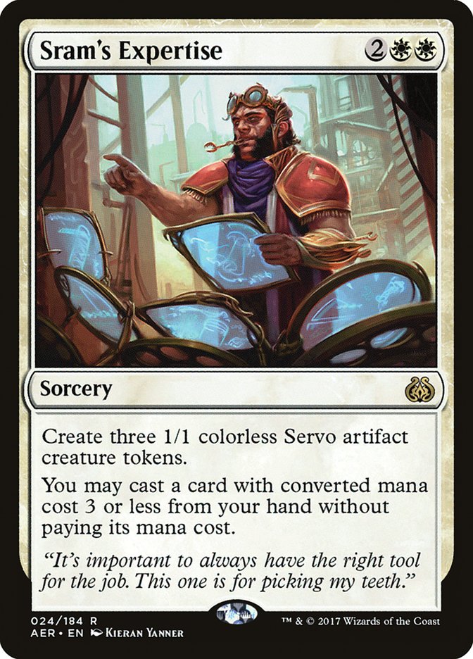Sram's Expertise [Aether Revolt] | Exor Games Summserside