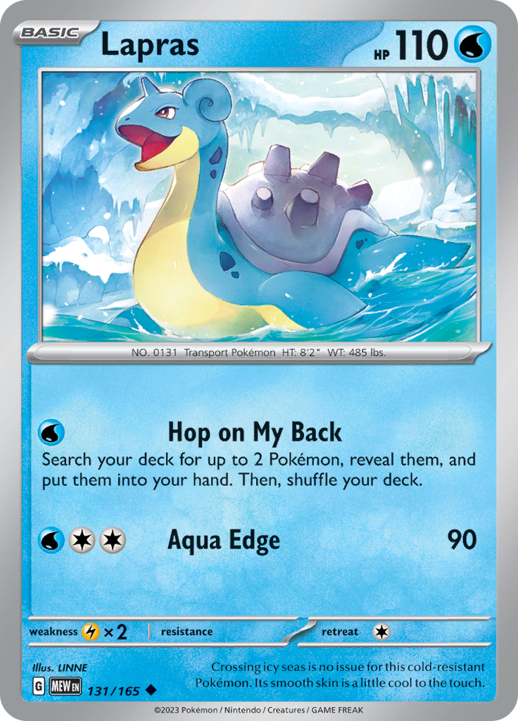 Lapras (131/165) [Scarlet & Violet 151] | Exor Games Summserside