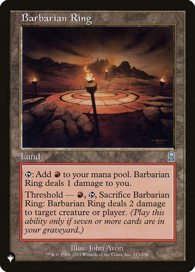 Barbarian Ring [The List] | Exor Games Summserside