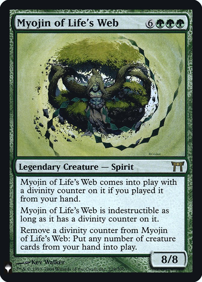 Myojin of Life's Web [Mystery Booster] | Exor Games Summserside