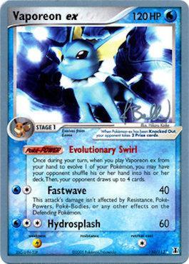 Vaporeon ex (110/113) (Eeveelutions - Jimmy Ballard) [World Championships 2006] | Exor Games Summserside