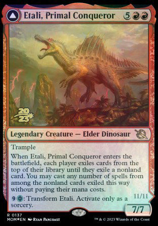 Etali, Primal Conqueror // Etali, Primal Sickness [March of the Machine Prerelease Promos] | Exor Games Summserside