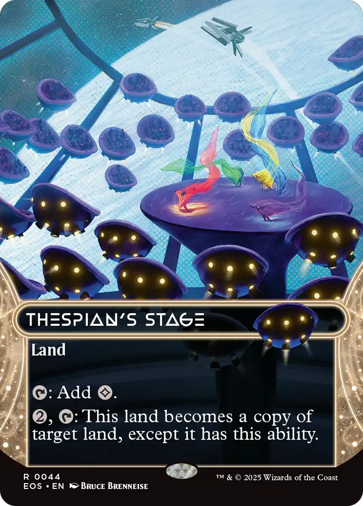 Thespian's Stage (0044) (Borderless) [Edge of Eternities: Stellar Sights] | Exor Games Summserside