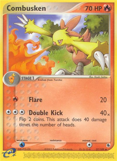 Combusken (27/109) [EX: Ruby & Sapphire] | Exor Games Summserside