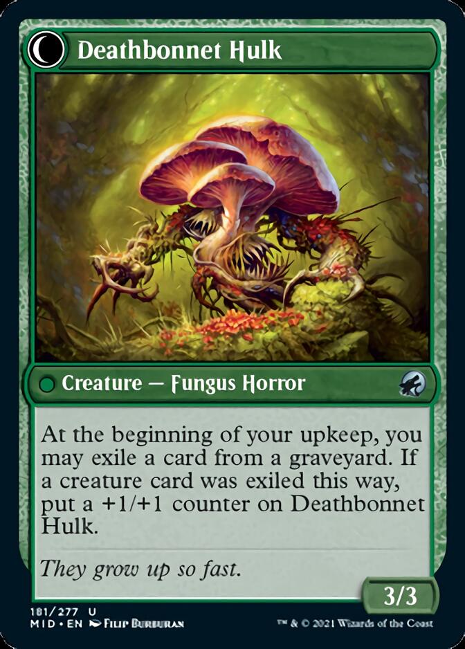 Deathbonnet Sprout // Deathbonnet Hulk [Innistrad: Midnight Hunt] | Exor Games Summserside
