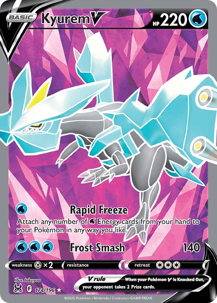 Kyurem V (174/196) [Sword & Shield: Lost Origin] | Exor Games Summserside