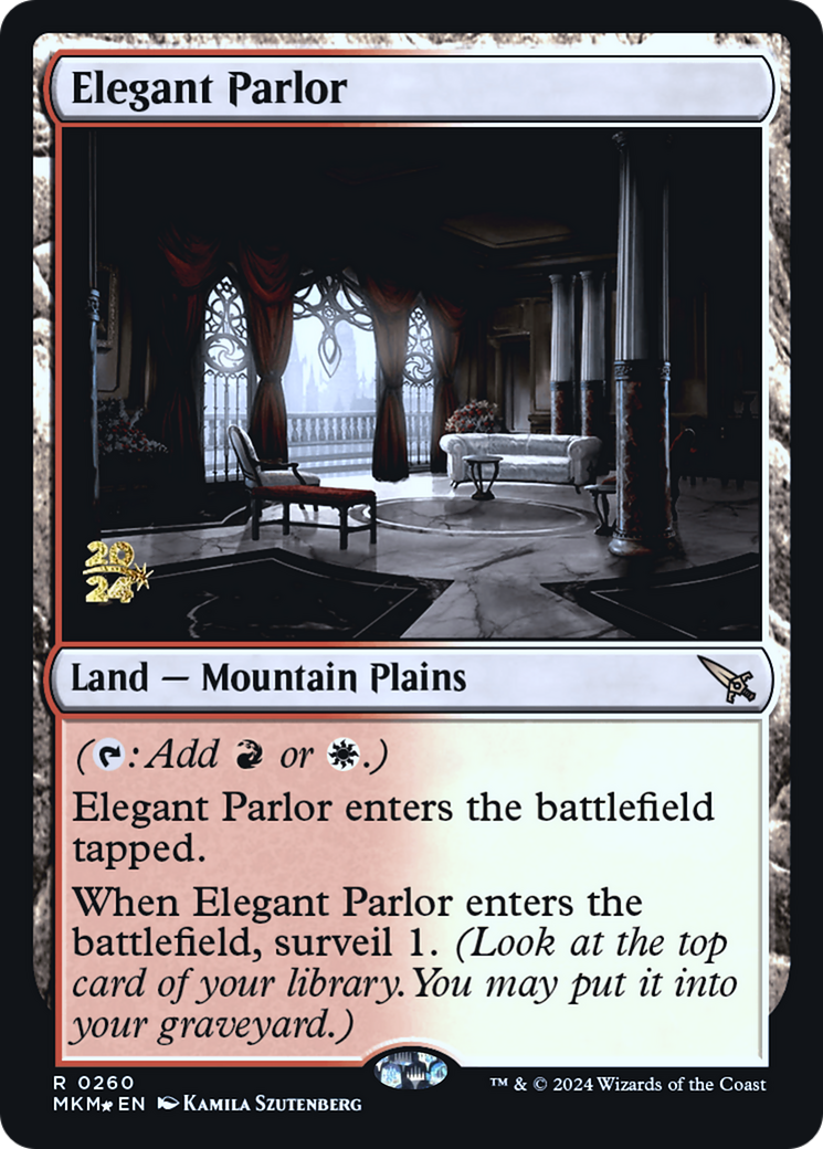 Elegant Parlor [Murders at Karlov Manor Prerelease Promos] | Exor Games Summserside