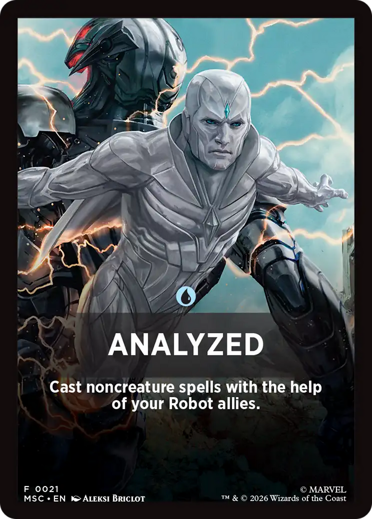 Analyzed Theme Card [Marvel Super Heroes Commander] | Exor Games Summserside