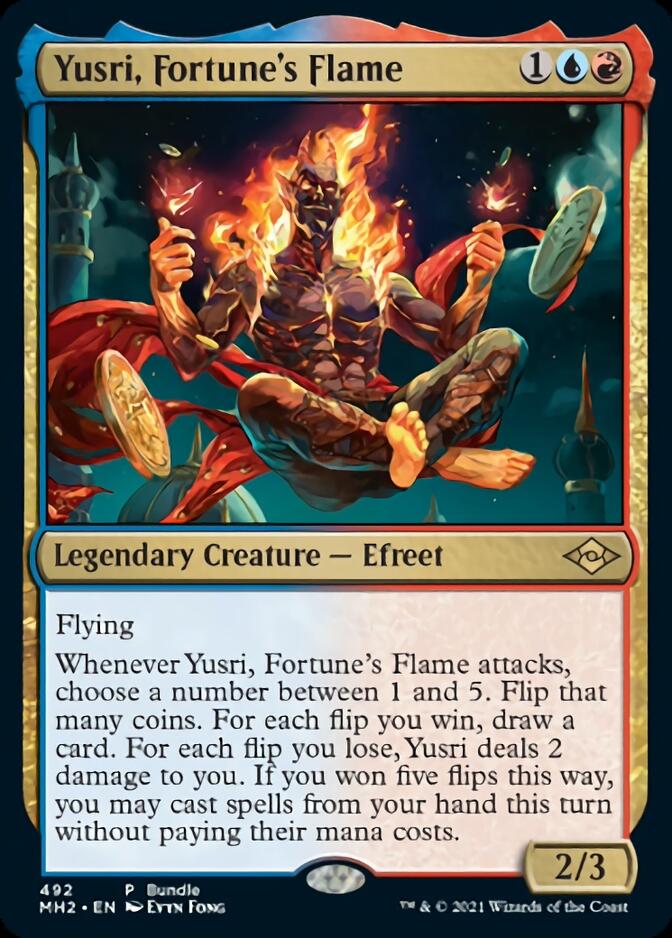 Yusri, Fortune's Flame (Bundle) [Modern Horizons 2] | Exor Games Summserside