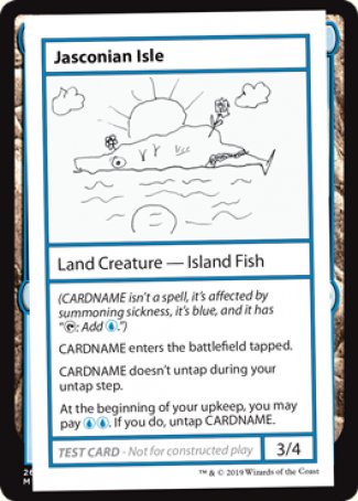 Jasconian Isle (2021 Edition) [Mystery Booster Playtest Cards] | Exor Games Summserside