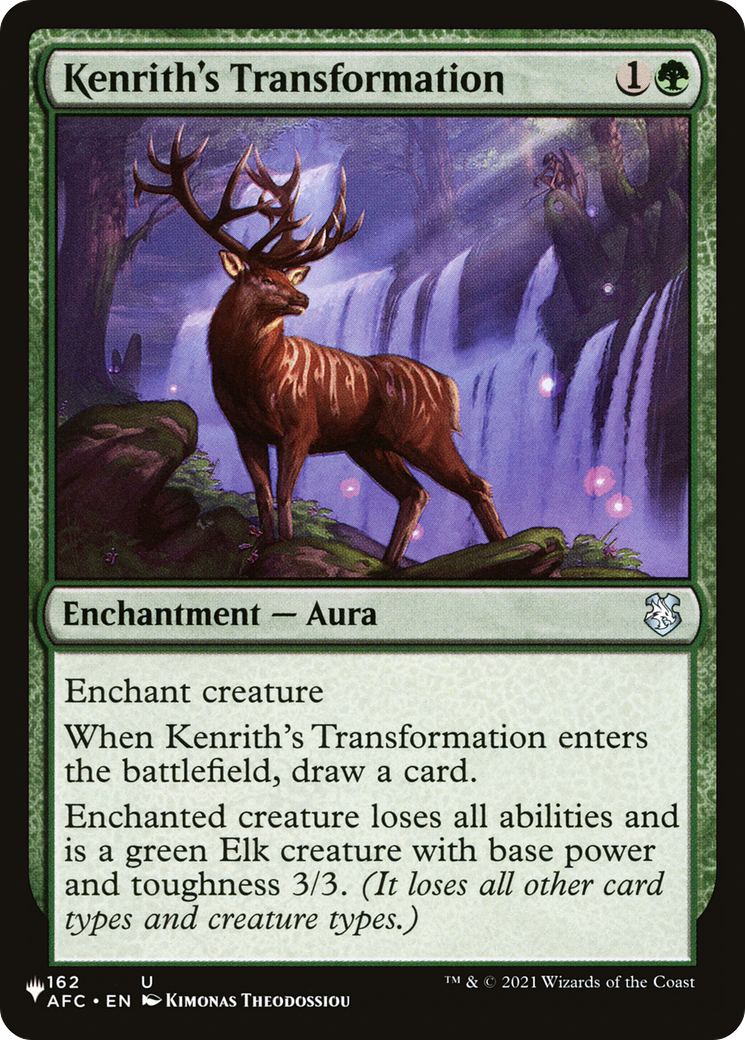 Kenrith's Transformation [The List] | Exor Games Summserside