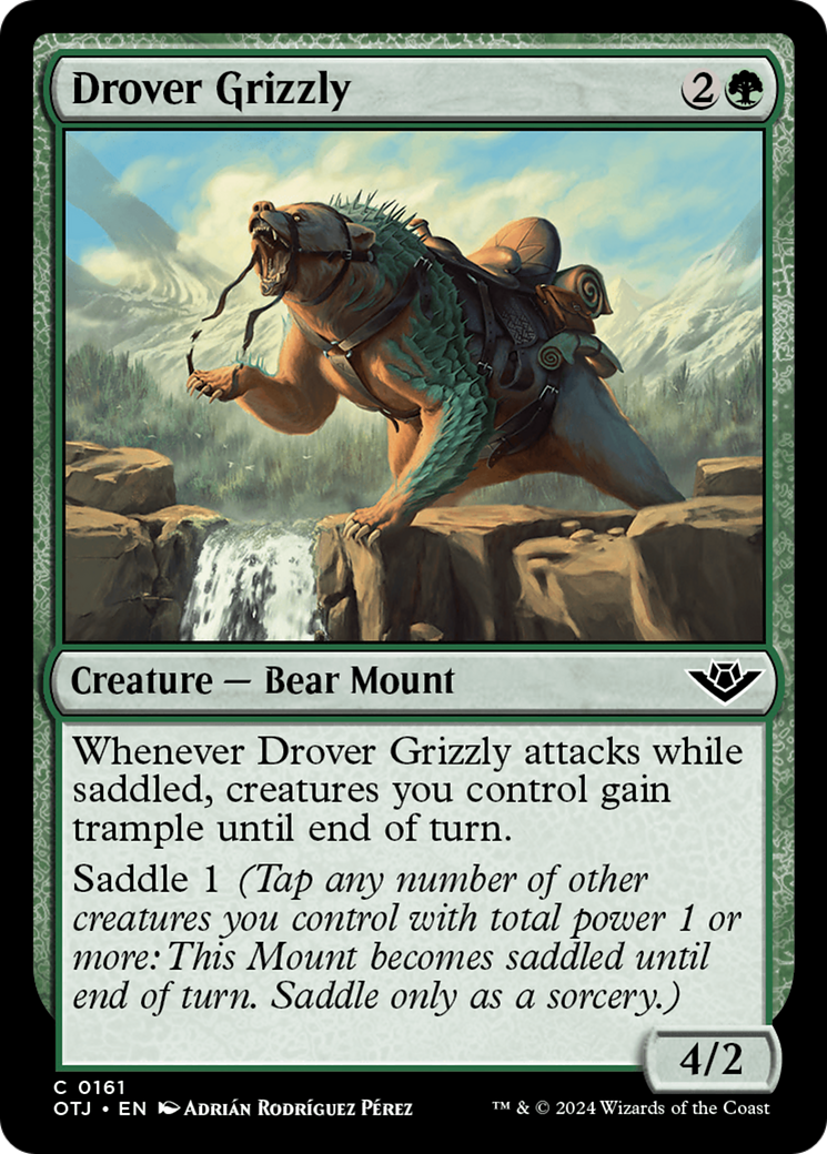 Drover Grizzly [Outlaws of Thunder Junction] | Exor Games Summserside