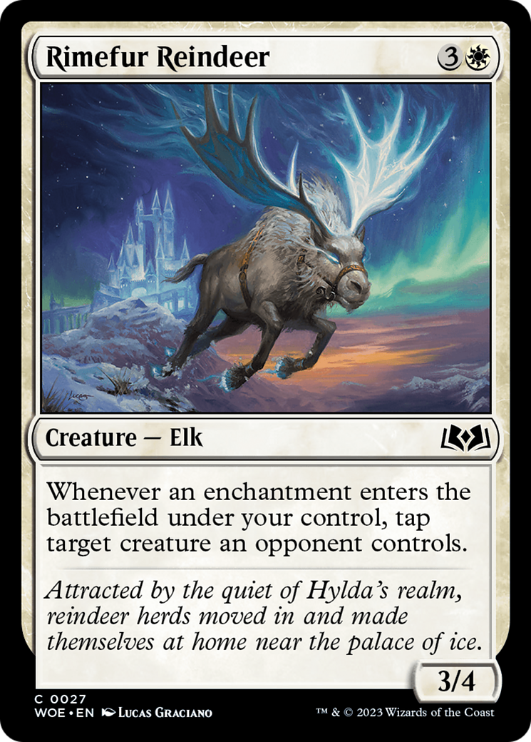 Rimefur Reindeer [Wilds of Eldraine] | Exor Games Summserside