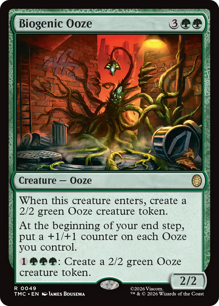 Biogenic Ooze [Teenage Mutant Ninja Turtles Commander] | Exor Games Summserside