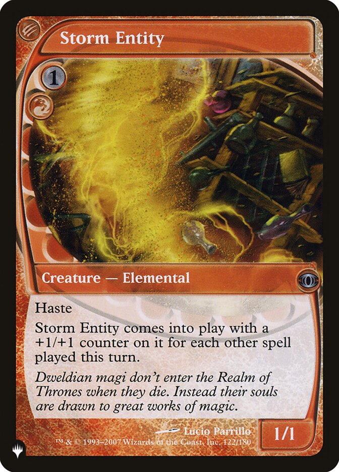 Storm Entity [The List] | Exor Games Summserside