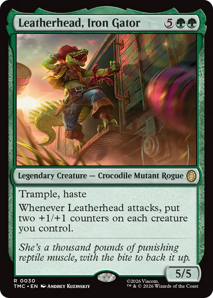 Leatherhead, Iron Gator [Teenage Mutant Ninja Turtles Commander] | Exor Games Summserside