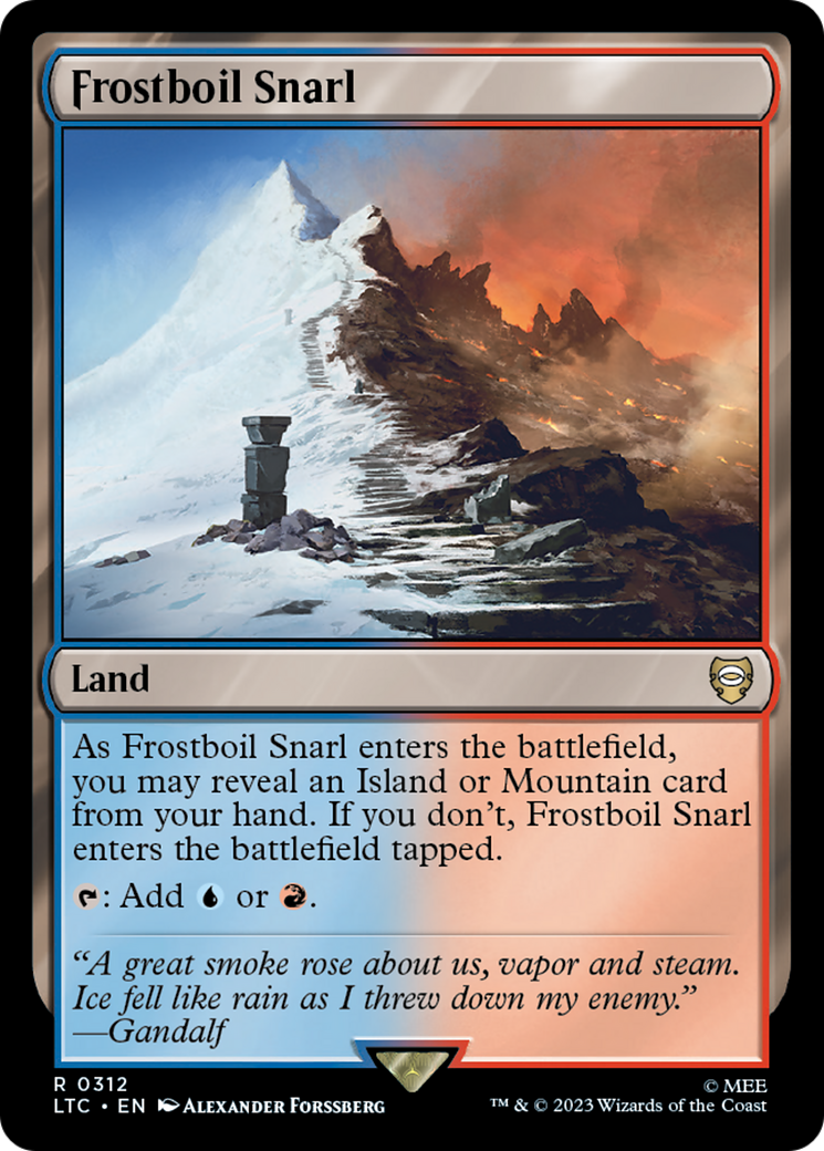 Frostboil Snarl [The Lord of the Rings: Tales of Middle-Earth Commander] | Exor Games Summserside