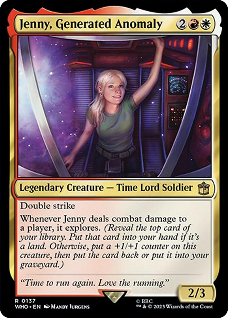 Jenny, Generated Anomaly [Doctor Who] | Exor Games Summserside