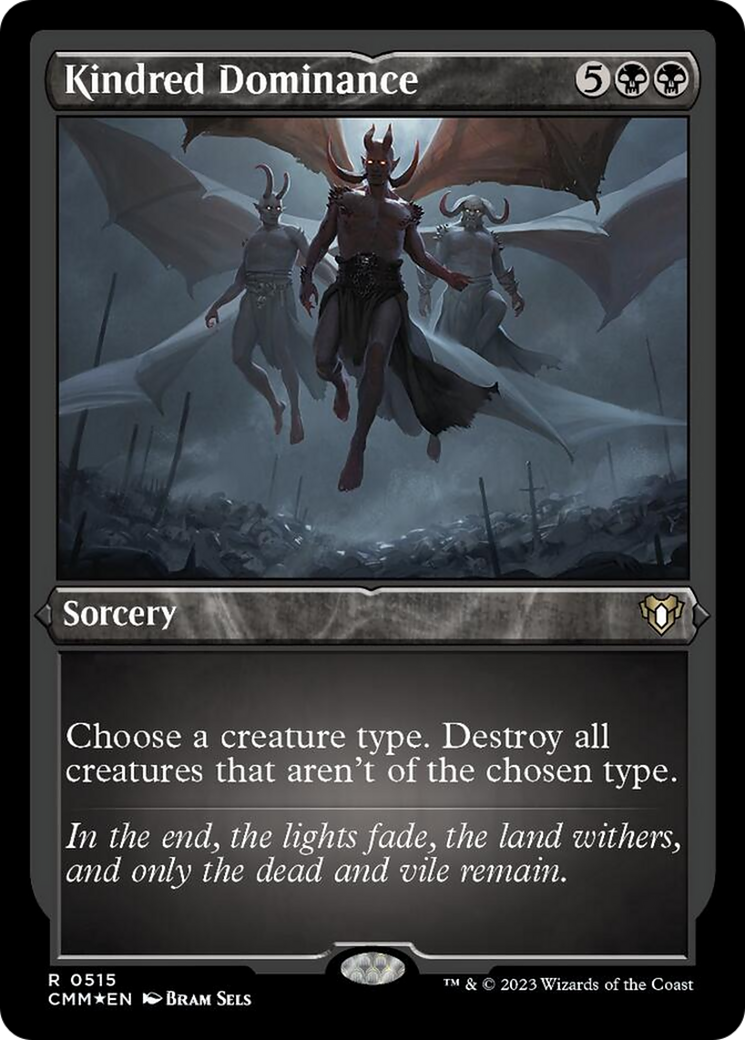 Kindred Dominance (Foil Etched) [Commander Masters] | Exor Games Summserside