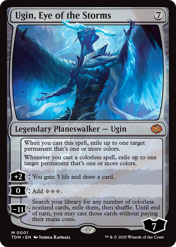 Ugin, Eye of the Storms [Tarkir: Dragonstorm] | Exor Games Summserside