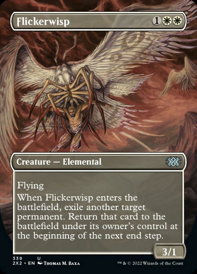 Flickerwisp (Borderless Alternate Art) [Double Masters 2022] | Exor Games Summserside