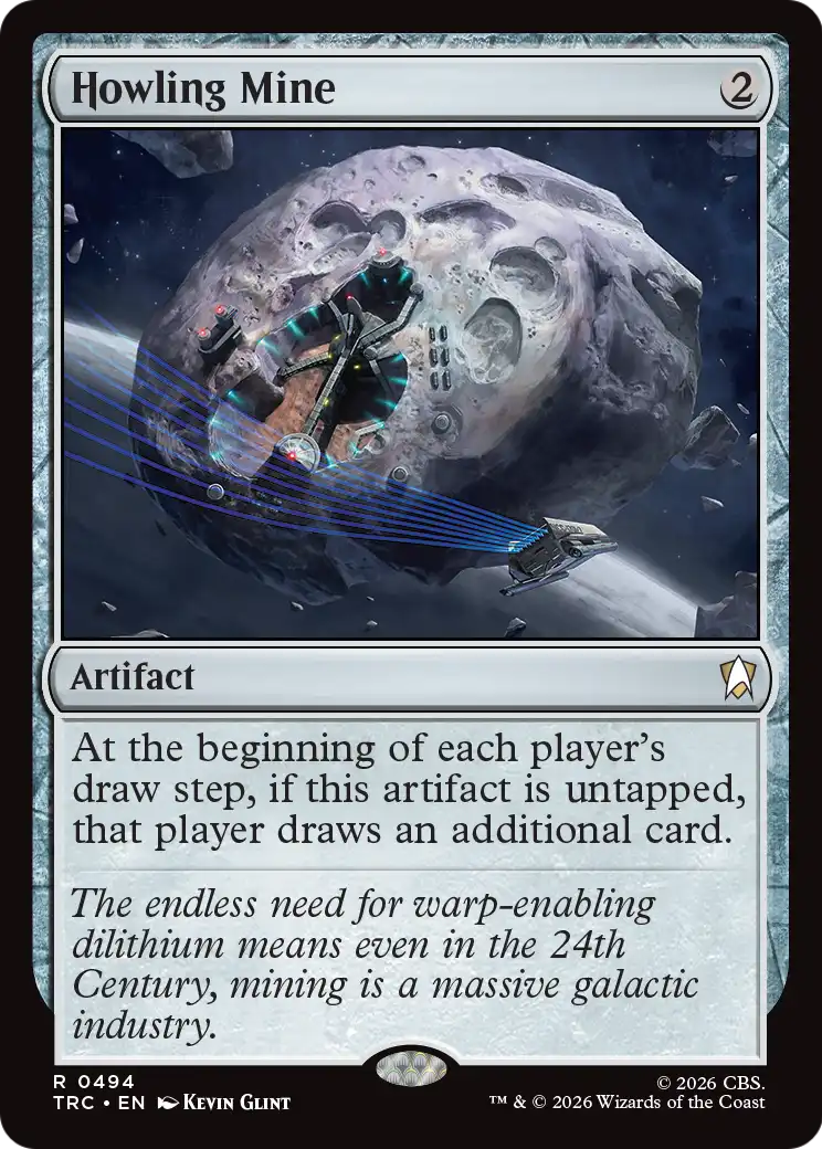 Howling Mine (Surge Foil) [Star Trek Commander] | Exor Games Summserside