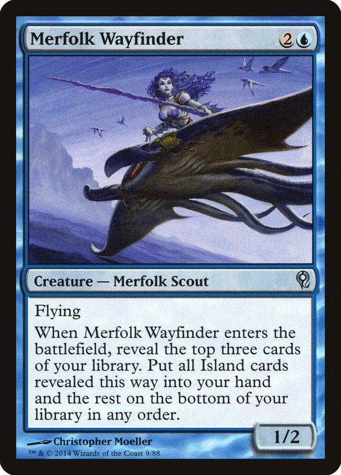 Merfolk Wayfinder [Duel Decks: Jace vs. Vraska] | Exor Games Summserside