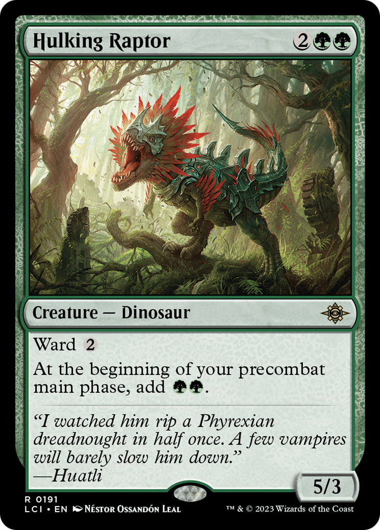 Hulking Raptor [The Lost Caverns of Ixalan] | Exor Games Summserside