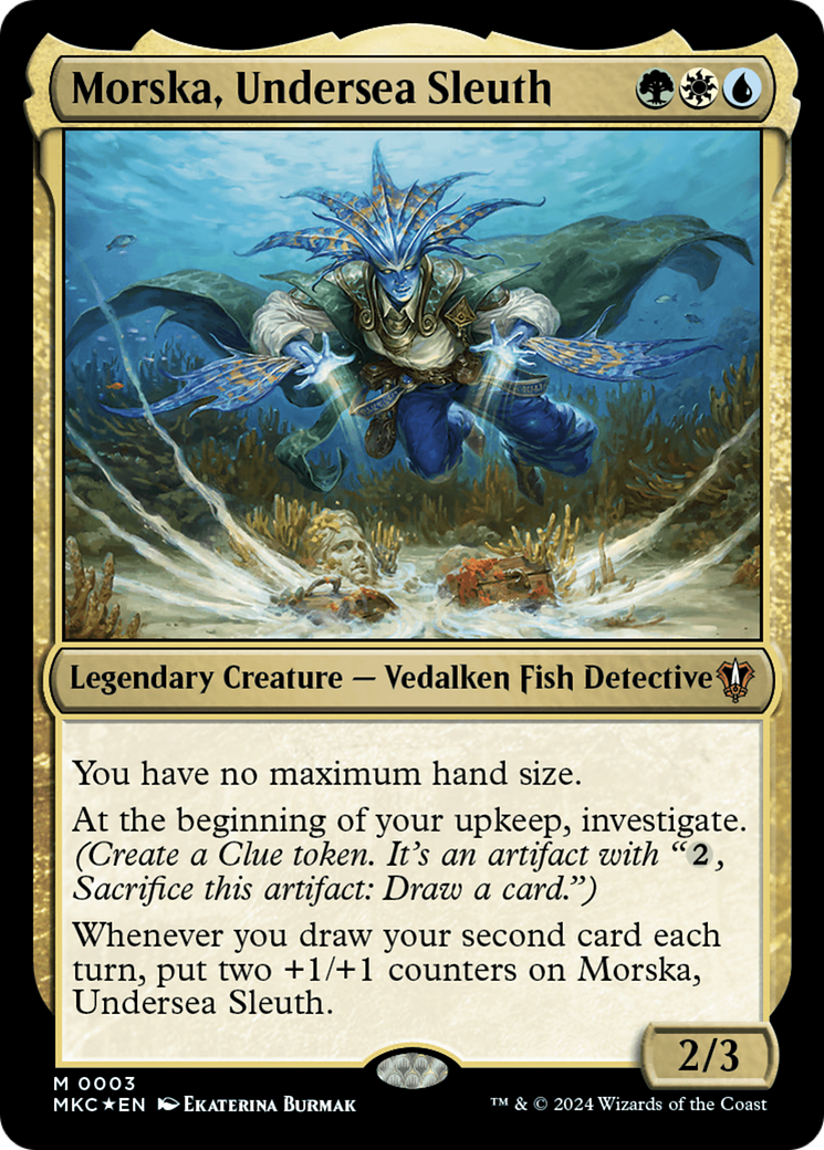 Morska, Undersea Sleuth [Murders at Karlov Manor Commander] | Exor Games Summserside