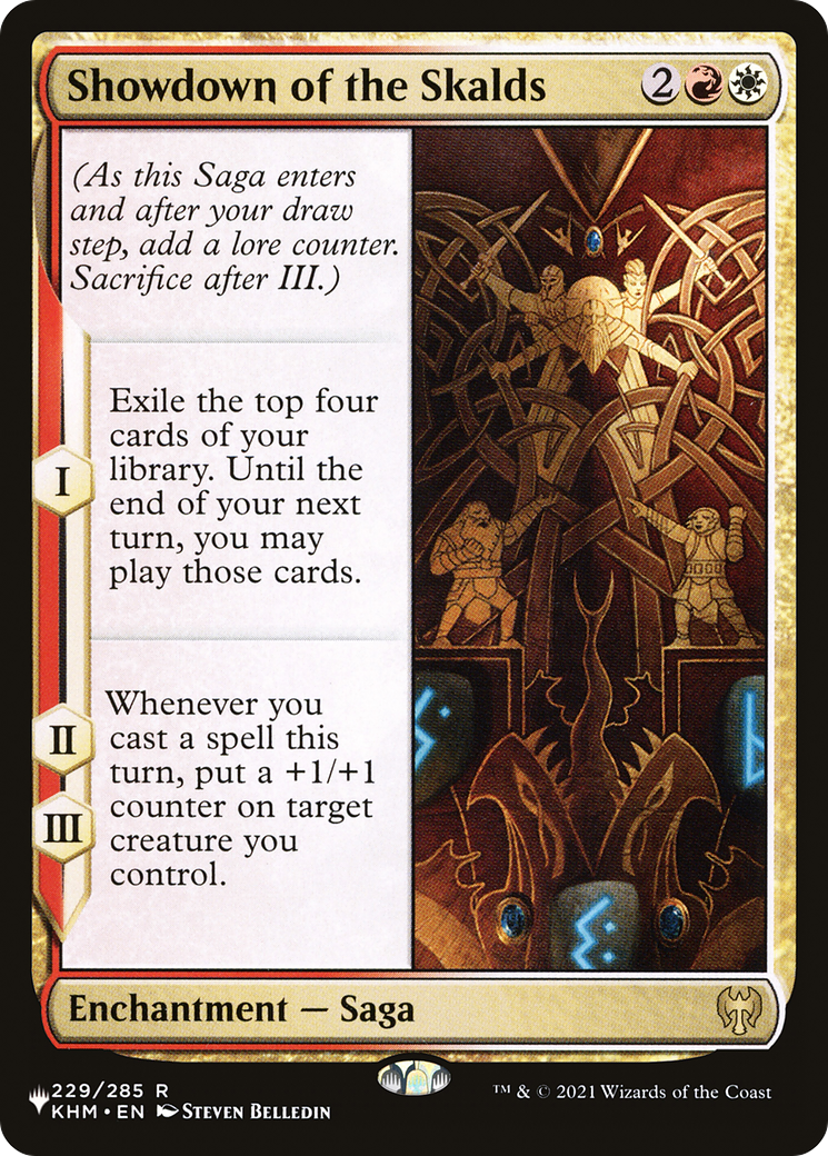 Showdown of the Skalds [The List] | Exor Games Summserside